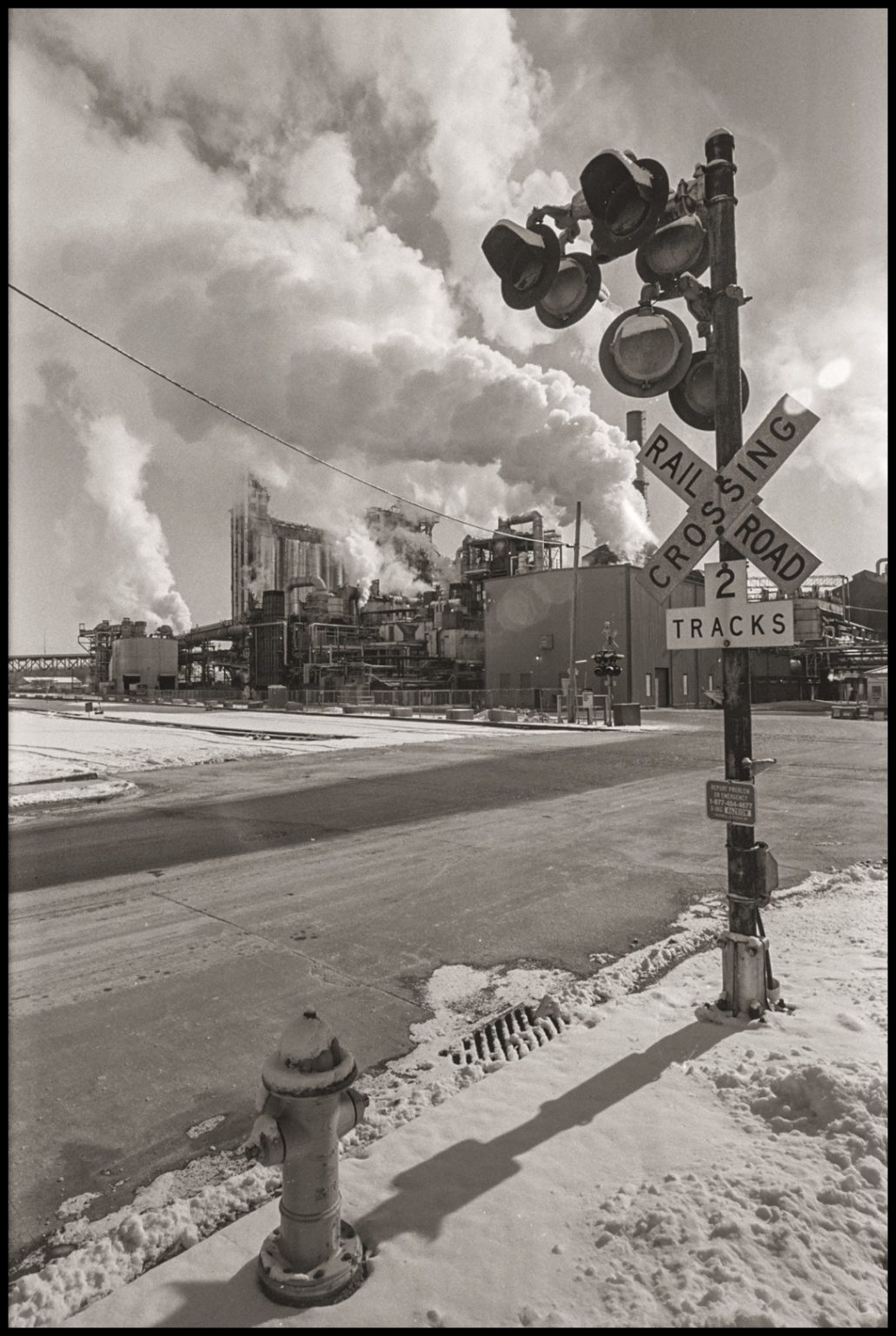 Railroad Crossing 2 Tracks Argentography